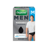 Depend Men Real Fit Washable Brief | 1 pack