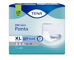 TENA ProSkin Pants Plus Extra Large XL (12 Pack)