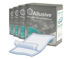 Allusive Incontinence Underpad - 24 Pack, Medium (60cm - 150cm)