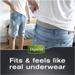 Depend Real Fit Incontinence Men Medium (8 Pack)