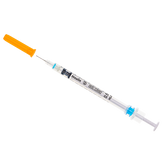 Insulin Syringe with Retractable Safety Needle, Box of 100 - 29G