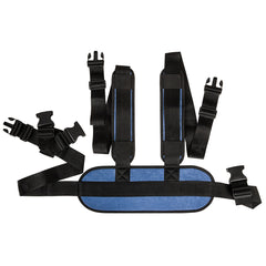 Padded Wheelchair Belt with Shoulder Straps