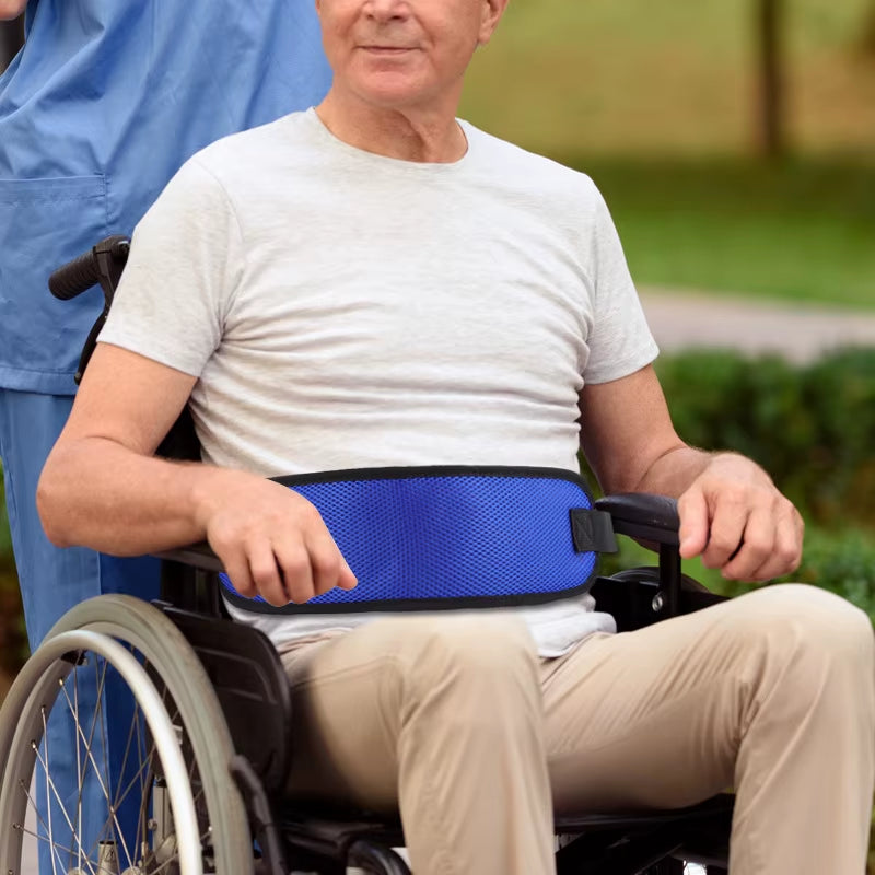 Wheelchair Seat Belt Medical Restraints Strap Patient Cares Safety Harness Chair Waist Lap Strap for Elderly Child Safety Belt