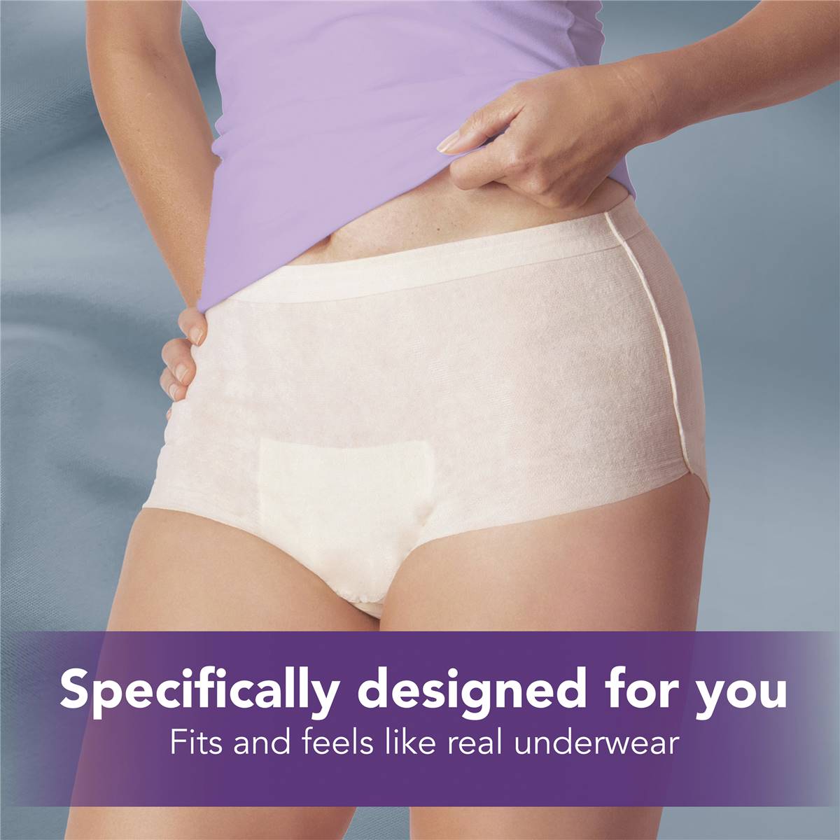 Depend Real Fit Night Defence Incontinence Underwear Women L (8 Pack)