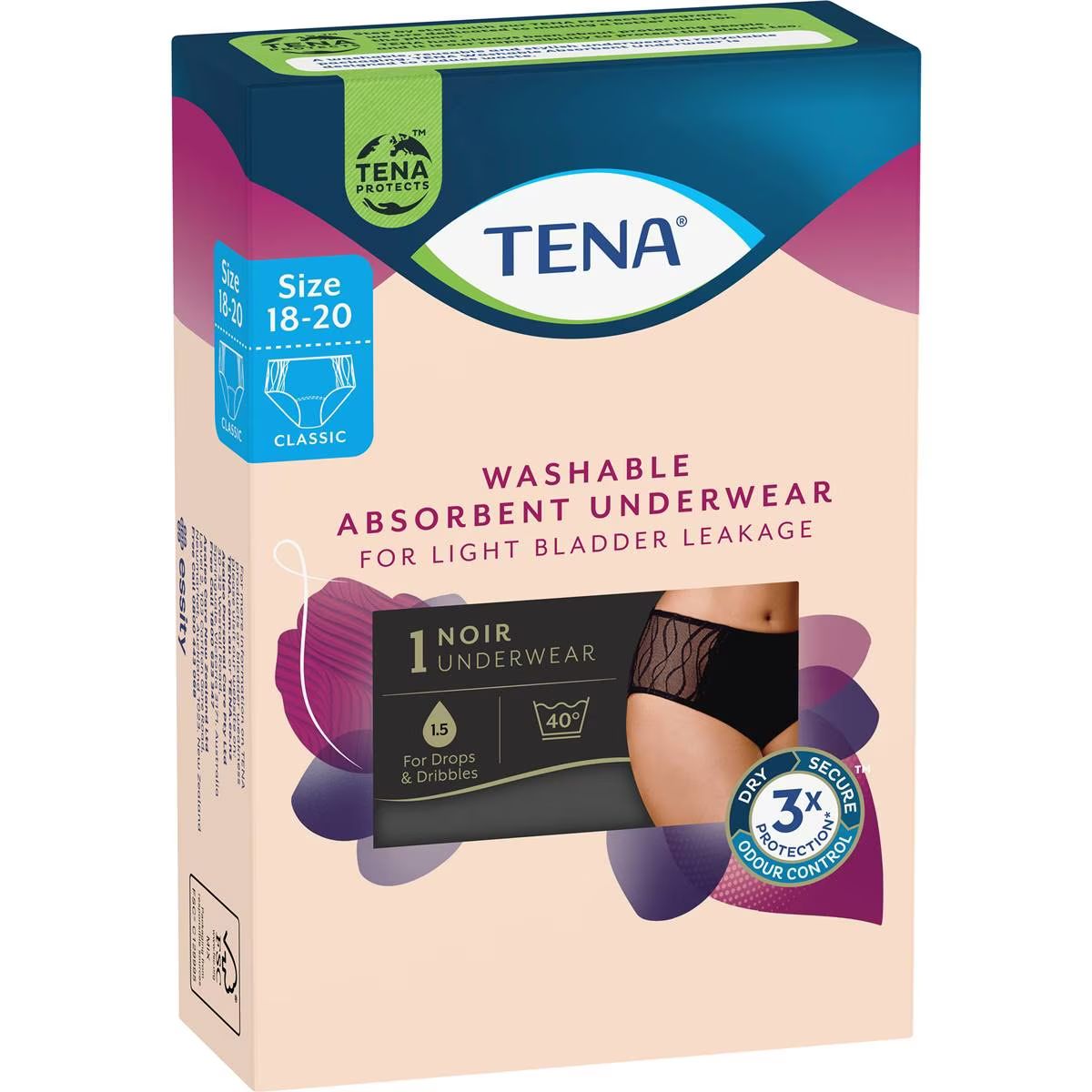 Tena Washable Absorbent Underwear