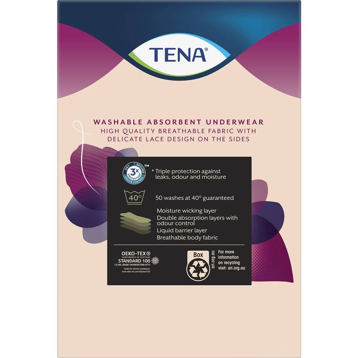 Tena Washable Absorbent Underwear