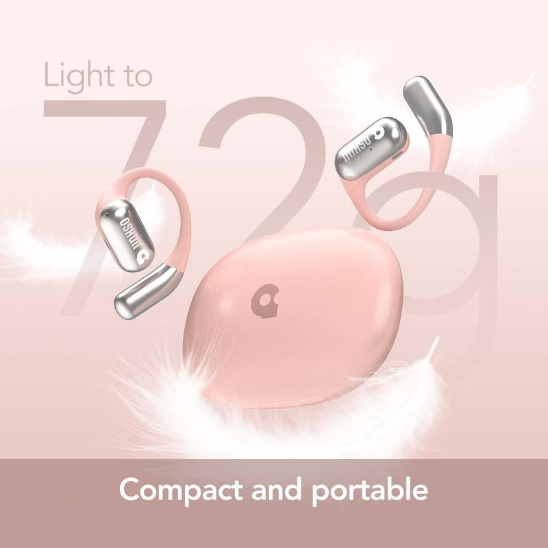 OSKULL OWS Open Ear Wireless Bluetooth Earbuds,Ipx5 Waterproof Sports Headphones with Built-In Microphone,Premium HIFI Sound Quality Audio