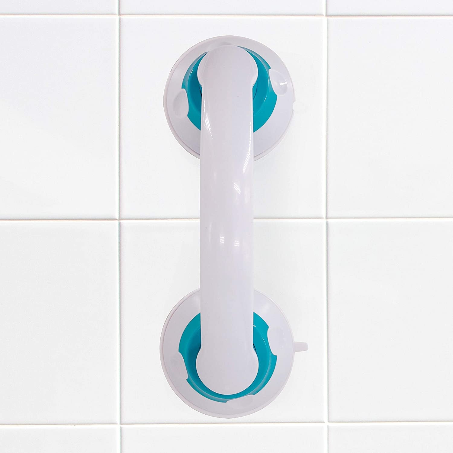 Twist Lock Suction Grip Mobility Handle for Bath Tub, Shower Stall
