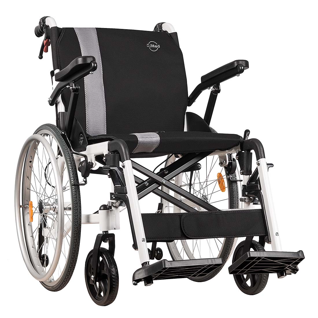 MyRide Self-propelled Wheelchair, Fully-featured - White