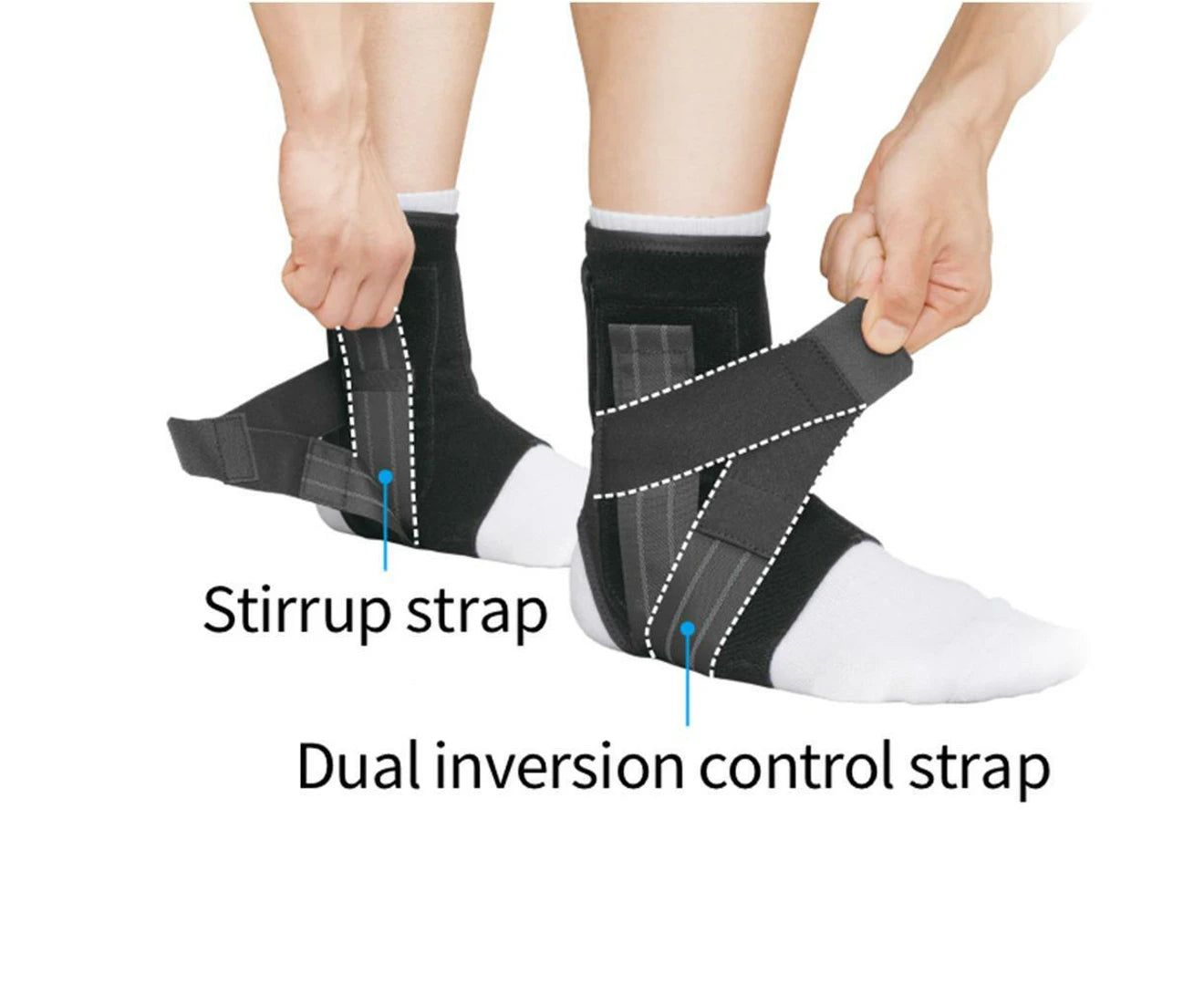 A1 Right XL Ankle Support Brace for Moderate Injury and Sprain Prevention
